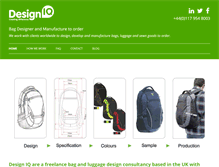 Tablet Screenshot of design-iq-ltd.com